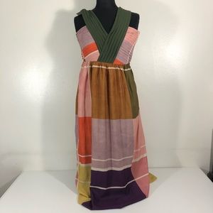 Anthropologie Dear Creatures Maxi Dress 💚🧡